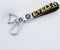 Sleutelhanger met naam gepersonaliseerd metalen schuivers - Kado Cadeau man / vrouw - black/gold/diamond sleutelhangers volwassenen