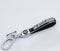 Sleutelhanger met naam gepersonaliseerd metalen schuivers - Kado Cadeau man / vrouw - black - New sleutelhangers volwassenen