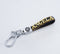 Sleutelhanger met naam gepersonaliseerd metalen schuivers - Kado Cadeau man / vrouw - black/gold/diamond sleutelhangers volwassenen