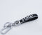 Sleutelhanger met naam gepersonaliseerd metalen schuivers - Kado Cadeau man / vrouw - black/silver/diamond sleutelhangers volwassenen