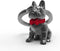 Sleutelhanger metalmorphose bull-dog