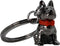 Sleutelhanger metalmorphose bull-dog