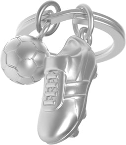 Sleutelhanger metalmorphose voetbalschoen | 6 stuks