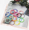 Sleutelhangers - Set van 40 (30 mm) - Metalen Split Ringen in 20 Kleuren - Perfect voor Sleutels - DIY & Decoratie