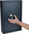 Sleutelkast Pavo high security met fingerprintslot 50 haken 550x400x100mm