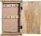 Sleutelkastje DKD Home Decor 18 x 7,5 x 28 cm Bruin Donkerbruin Mangohout