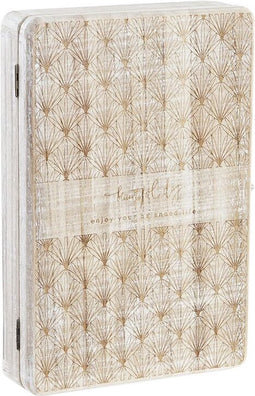 Sleutelkastje DKD Home Decor 20 x 5,2 x 30 cm Natuurlijk Hout MDF