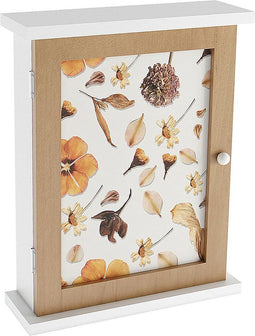 Sleutelkastje Versa Bloemblaadjes Hout MDF 6,5 x 26 x 20 cm