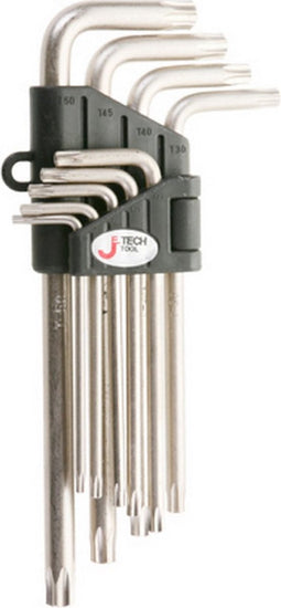 Sleutelset Jetech Tool Torx TX10, 15, 20, 25, 27, 30, 40, 45, 50 9 uds