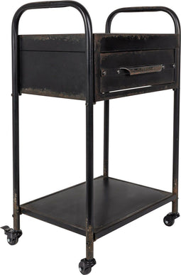 Housecraft Living Vigo Trolley/ Bijzettafeltje Zwart