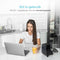 Goodforce Slowjuicer - Krachtige Juicer - 95% Sapopbrengst - Donker Blauw Zwart