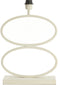 Light & Living Tafellamp Stelius - 42cm - Crème - excl. kap