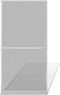 vidaXL - Hordeur - met - scharnieren - 120x240 - cm - wit