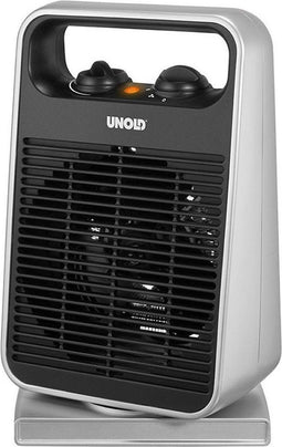 Unold 86116 - Ventilator kachel - 4 instellingen 1000/2000W - Zwart/Zilver
