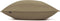 Zohome Kussensloop Satinado - Kussenhoes van 60x70 cm - Set van 2 stuks - 100% Katoen-Satijn - Taupe