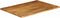 vidaXL - Tafelblad - met - natuurlijke - rand - 110x80x3,8 - cm - massief - mangohout