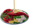 Kurt s. Adler - Ornament glas kreeft op bord l10cm
