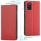 Slim Folio Bookcase Samsung Galaxy A03s - Rood