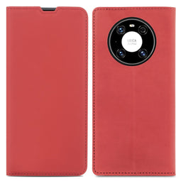 Slim Folio Bookcase voor de Huawei Mate 40 Pro - Rood