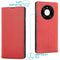 Slim Folio Bookcase voor de Huawei Mate 40 Pro - Rood