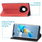 Slim Folio Bookcase voor de Huawei Mate 40 Pro - Rood