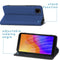 Slim Folio Bookcase voor de Huawei Y5p - Donkerblauw