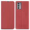 Slim Folio Bookcase voor de Motorola Moto Edge 20 - Rood