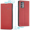 Slim Folio Bookcase voor de Motorola Moto Edge 20 - Rood