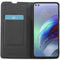 Slim Folio Bookcase voor de Motorola Moto G100 - Donkerblauw