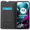 Slim Folio Bookcase voor de Motorola Moto G200 - Zwart
