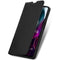 Slim Folio Bookcase voor de Motorola Moto G200 - Zwart