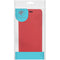 Slim Folio Bookcase voor de Oppo A15 - Rood