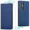 Slim Folio Bookcase voor de Oppo Find X3 Neo - Donkerblauw