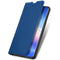 Slim Folio Bookcase voor de Oppo Find X3 Neo - Donkerblauw