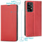 Slim Folio Bookcase voor de Samsung Galaxy A72 - Rood