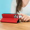 Slim Folio Bookcase voor de Samsung Galaxy A72 - Rood