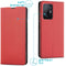 Slim Folio Bookcase voor de Xiaomi 11T (Pro) - Rood