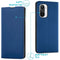 Slim Folio Bookcase voor de Xiaomi Poco F3 - Donkerblauw