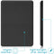 Slim Hard Case Bookcase voor de Amazon Kindle 10 - Zwart