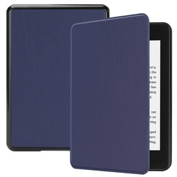Slim Hard Case Bookcase voor de Amazon Kindle Paperwhite 4 - Donkerblauw