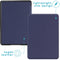 Slim Hard Case Bookcase voor de Amazon Kindle Paperwhite 4 - Donkerblauw