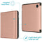 Slim Hard Case Bookcase voor de Kobo Libra 2 / Tolino Vision 6 - Rosé Goud