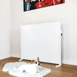 Slim infrarood paneel met wifi 1200 watt carbon crystal wit 95x115