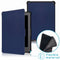Slim Soft Case Bookcase voor de Kobo Clara HD - Donkerblauw