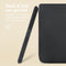 Slim Soft Case Sleepcover Bookcase voor de Kobo Nia - Zwart