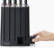 SlimBlock met Set van 5 Elevate Messen - Zwart - Joseph Joseph