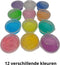 Slime - Slijm - 12 Potjes - Squishy - Putty - Helder Gekleurde Slime