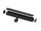 SLIMLINE 15 mm - ALUMINIUM PROFIEL VOOR LEDSTRIP - GEANODISEERD ZWART - 2 m