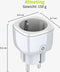 Slimme Stekker - Smart plug, Voor Google Home & Amazon Alexa, Tijdschakelaar via smartphone app - Smart home - ACROPAQ