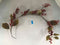 Slinger met bessen 100 cm roze kerstversiering